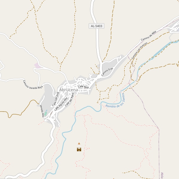 Mapa de Abrucena Thumbnail