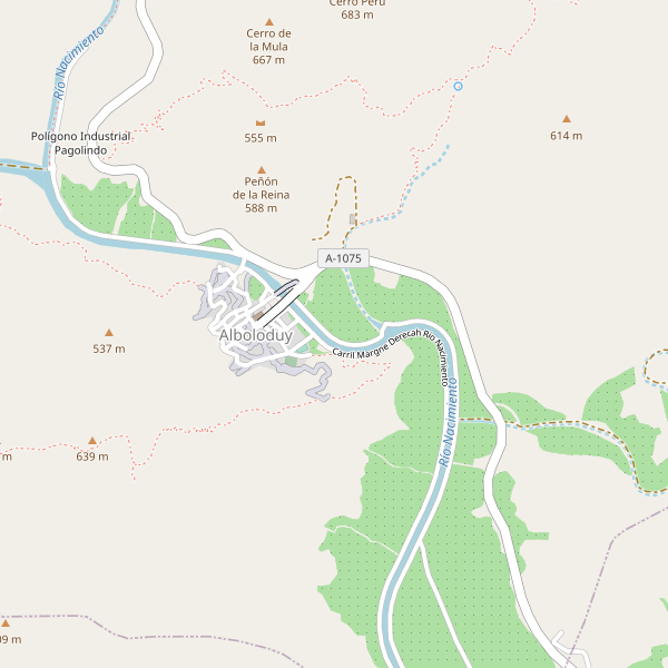 Mapa de Alboloduy Thumbnail