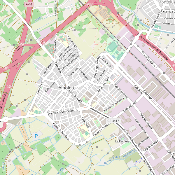 Mapa de Albolote Thumbnail