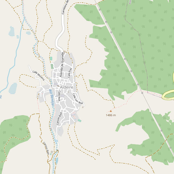 Mapa de Aldeire Thumbnail