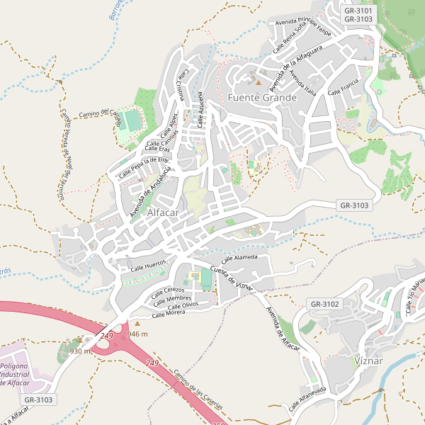 Mapa de Alfacar Thumbnail