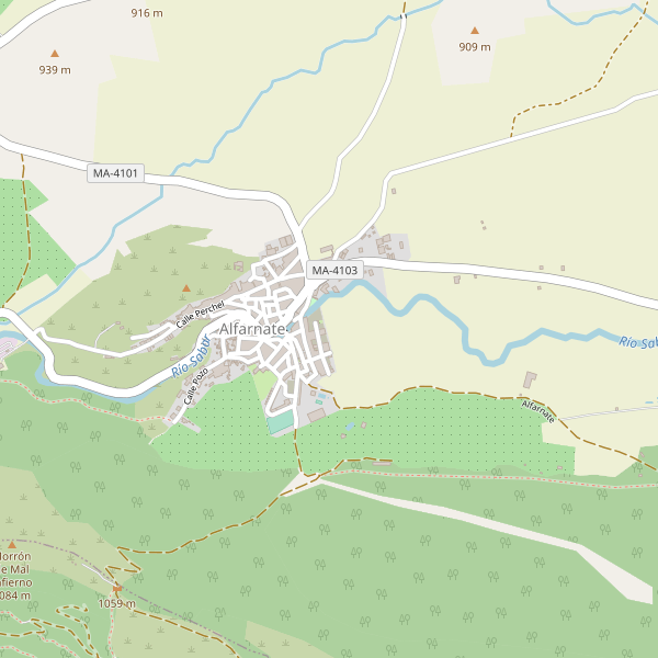 Mapa de Alfarnate Thumbnail