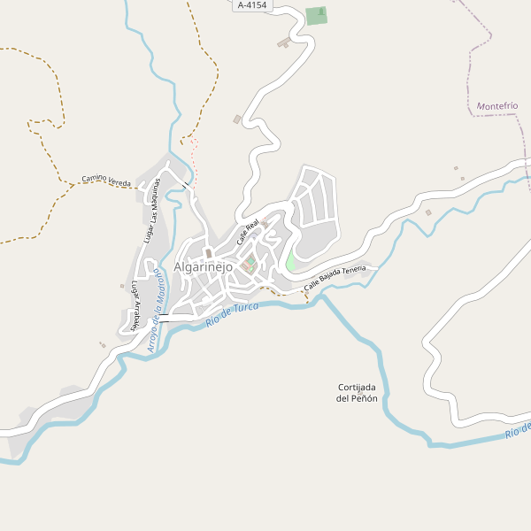 Mapa de teatros en Algarinejo Thumbnail