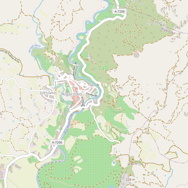 Mapa de Algarrobo Thumbnail