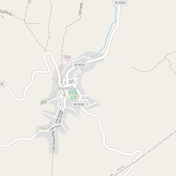 Mapa de Algámitas Thumbnail