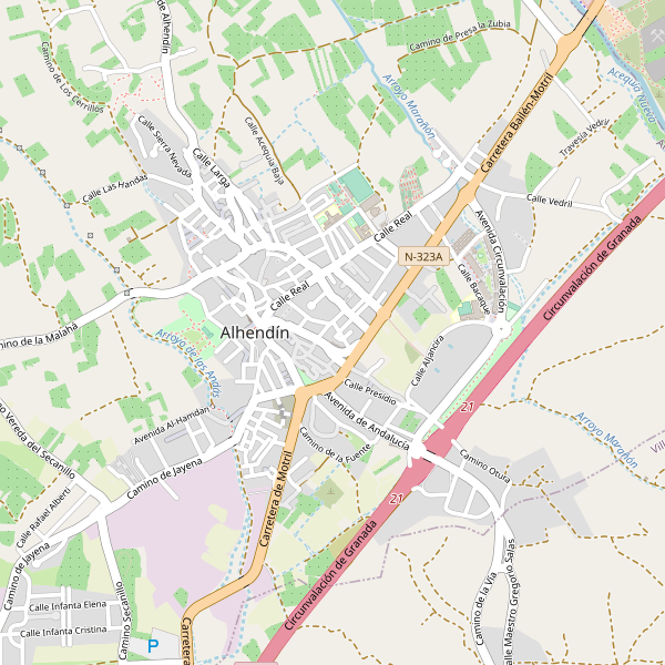 Mapa de Alhendín Thumbnail