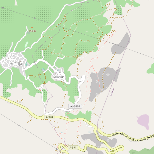 Mapa de Alicún Thumbnail