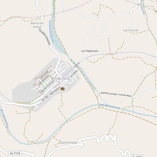 Mapa de aseos en Almanzora Thumbnail