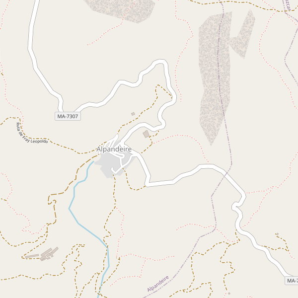 Mapa de Alpandeire Thumbnail