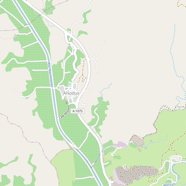 Mapa de Alsodux Thumbnail