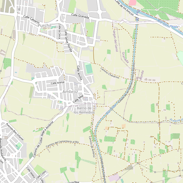 Mapa de Ambroz Thumbnail