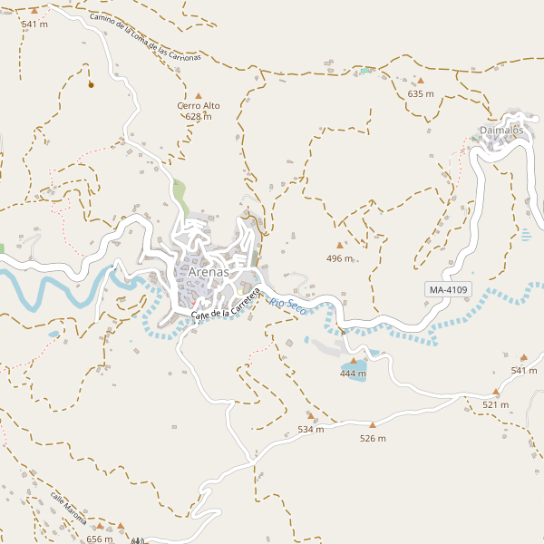 Mapa de Arenas Thumbnail