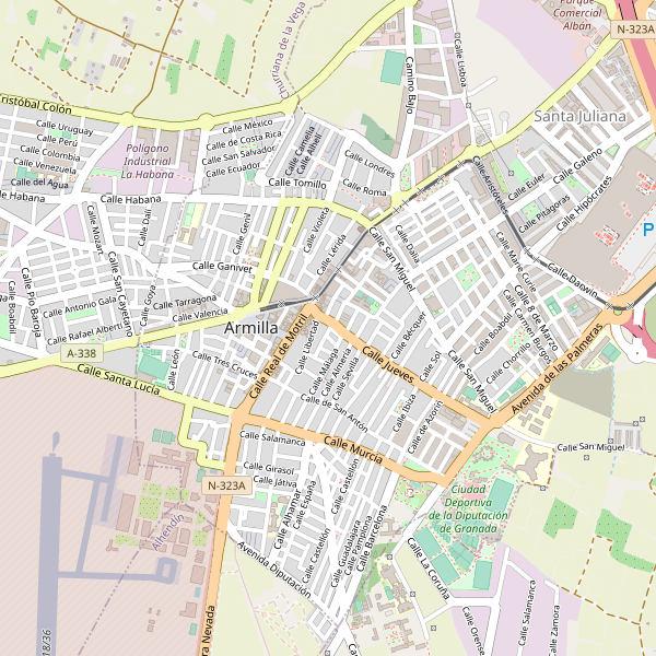 Mapa de Armilla Thumbnail