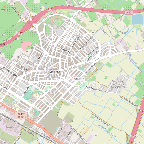 Mapa de Atarfe Thumbnail