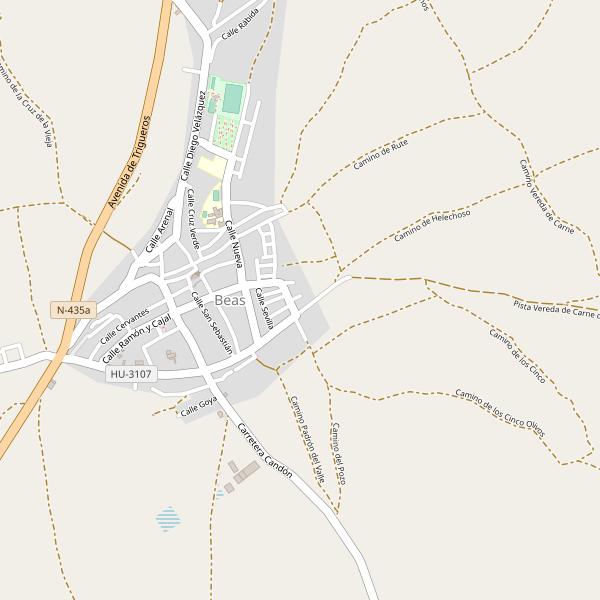 Mapa de panaderias en Beas Thumbnail