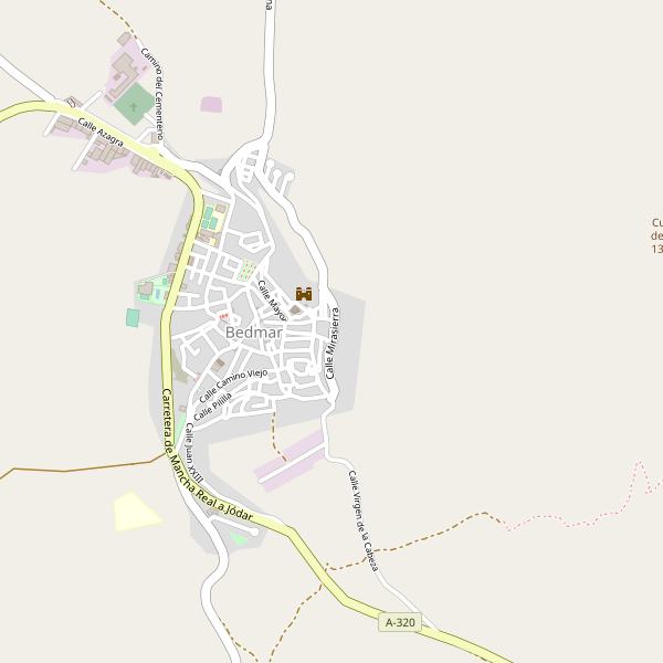 Mapa de Bedmar Thumbnail