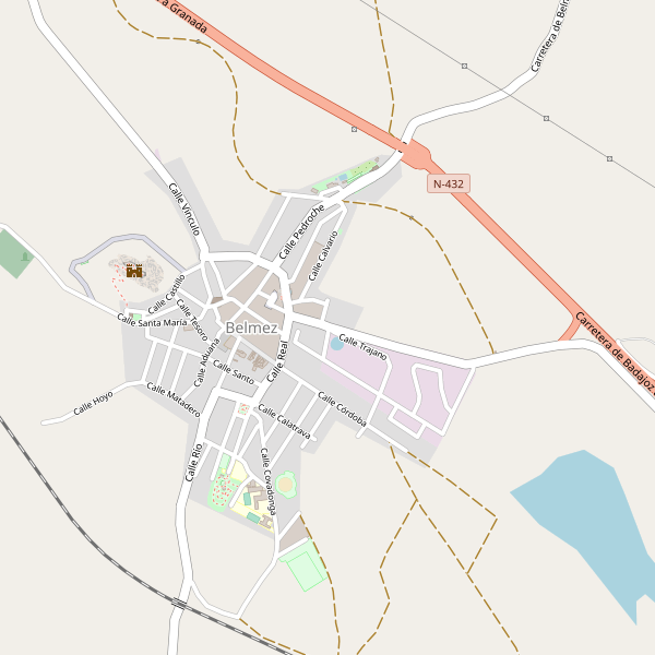 Mapa de Belmez Thumbnail