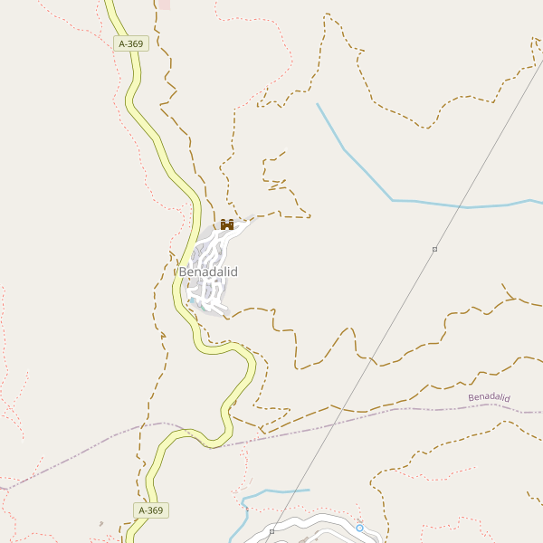 Mapa de Benadalid Thumbnail