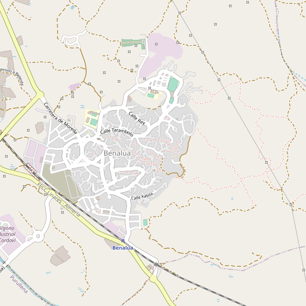 Mapa de Benalúa Thumbnail