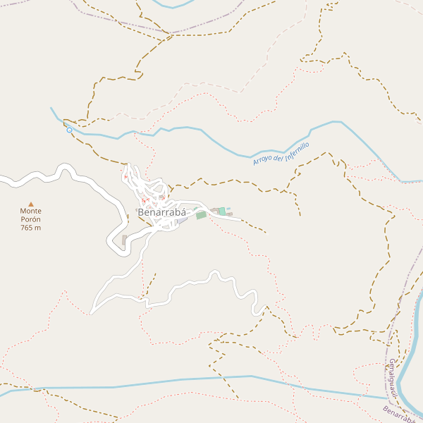 Mapa de Benarrabá Thumbnail