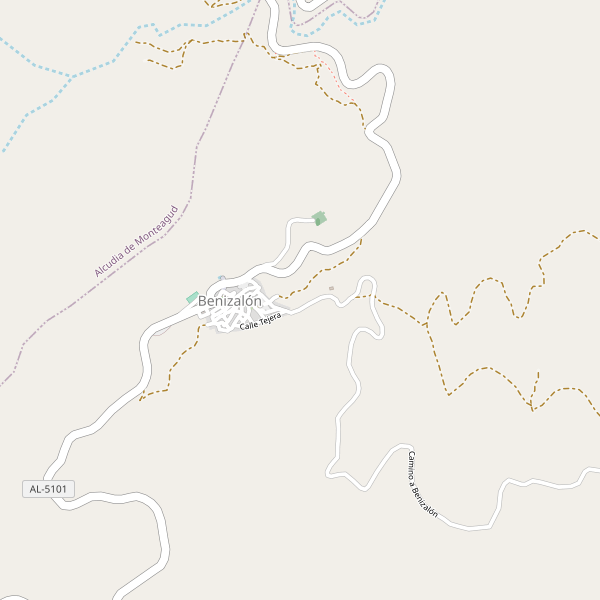 Mapa de Benizalón Thumbnail