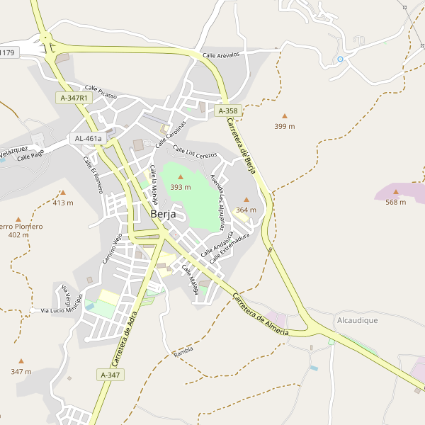 Mapa de Berja Thumbnail