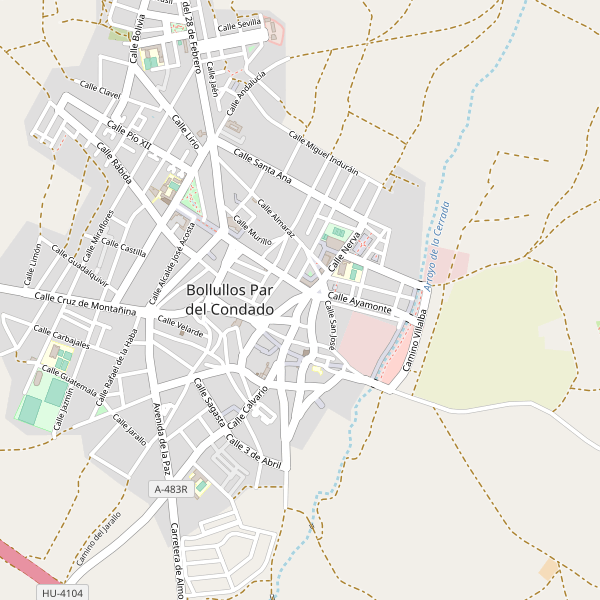 Mapa de Bollullos Par del Condado Thumbnail