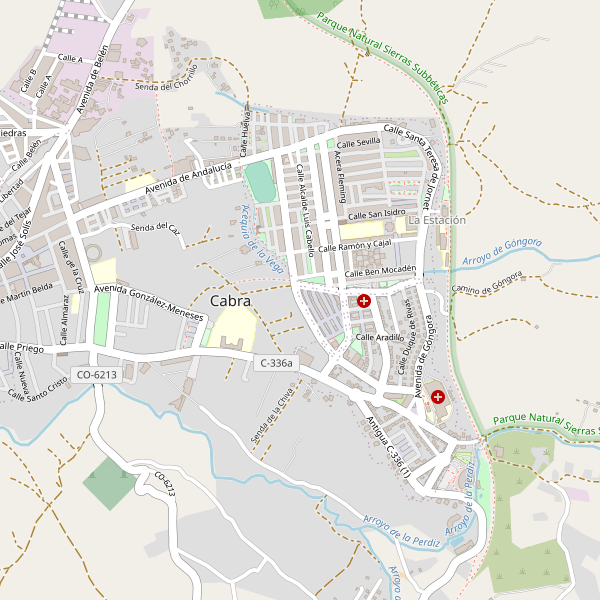 Mapa de Cabra Thumbnail