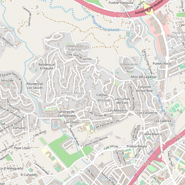 Mapa de Campo-Mijas Thumbnail