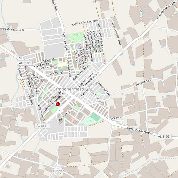 Mapa de Campohermoso Thumbnail
