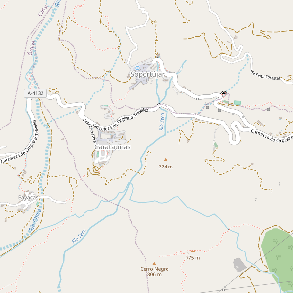 Mapa de Carataunas Thumbnail