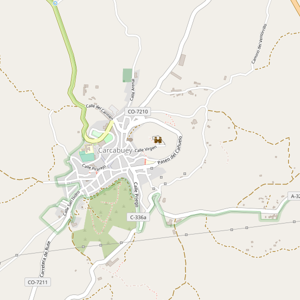 Mapa de Carcabuey Thumbnail