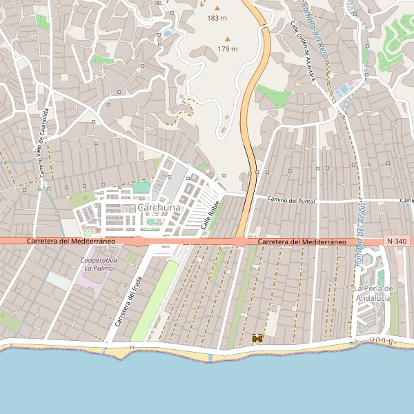 Mapa de Carchuna Thumbnail
