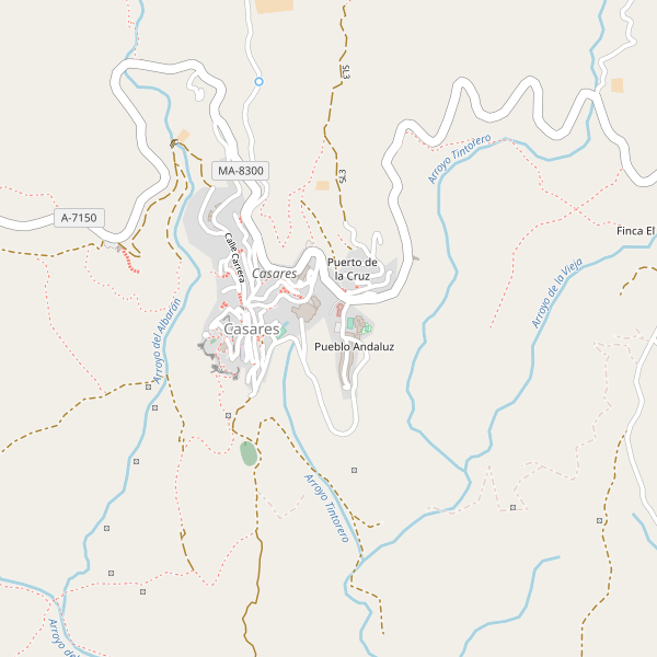 Mapa de Casares Thumbnail