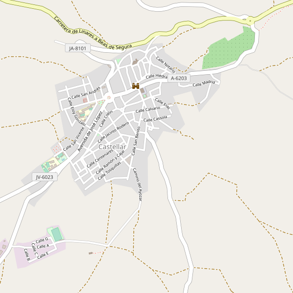 Mapa de Castellar Thumbnail