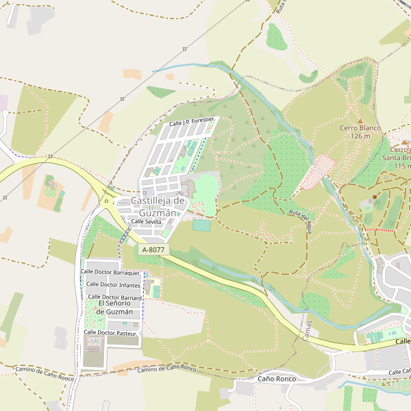 Mapa de Castilleja de Guzmán Thumbnail