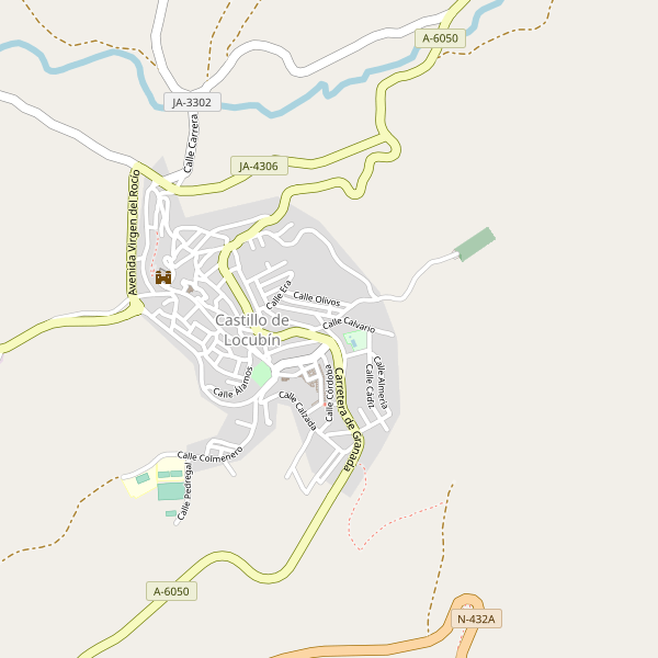 Mapa de Castillo de Locubín Thumbnail