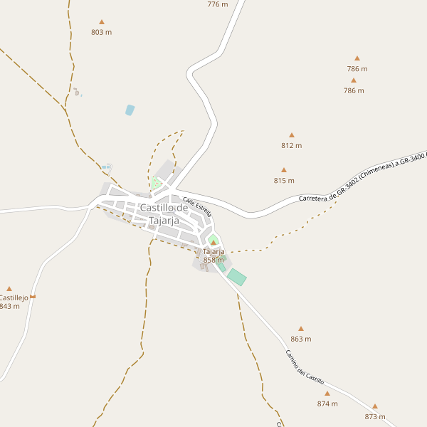 Mapa de Castillo de Tajarja Thumbnail