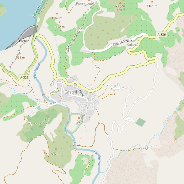 Mapa de Castril Thumbnail