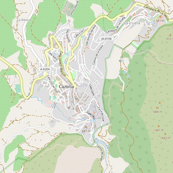 Mapa de Cazorla Thumbnail