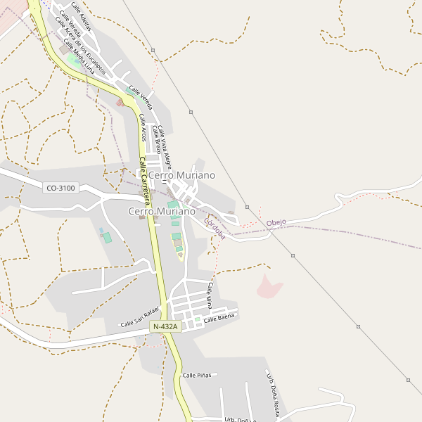 Mapa de Cerro Muriano Thumbnail