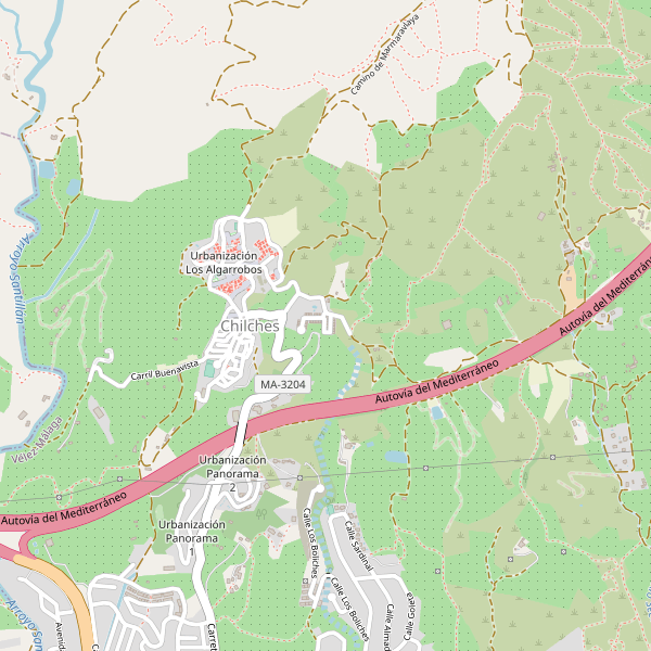 Mapa de Chilches (MA) Thumbnail