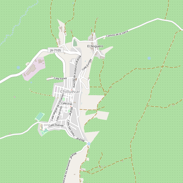 Mapa de Chilluévar Thumbnail