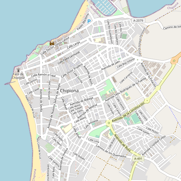 Mapa de agencias-viajes en Chipiona Thumbnail