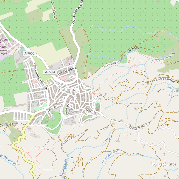 Mapa de Colmenar Thumbnail