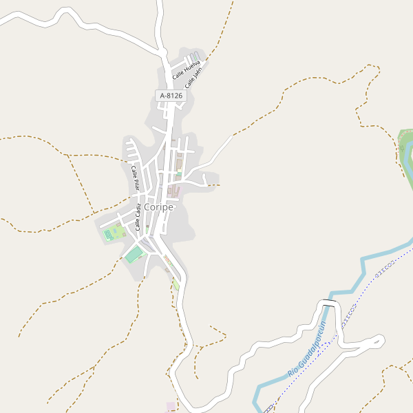 Mapa de Coripe Thumbnail