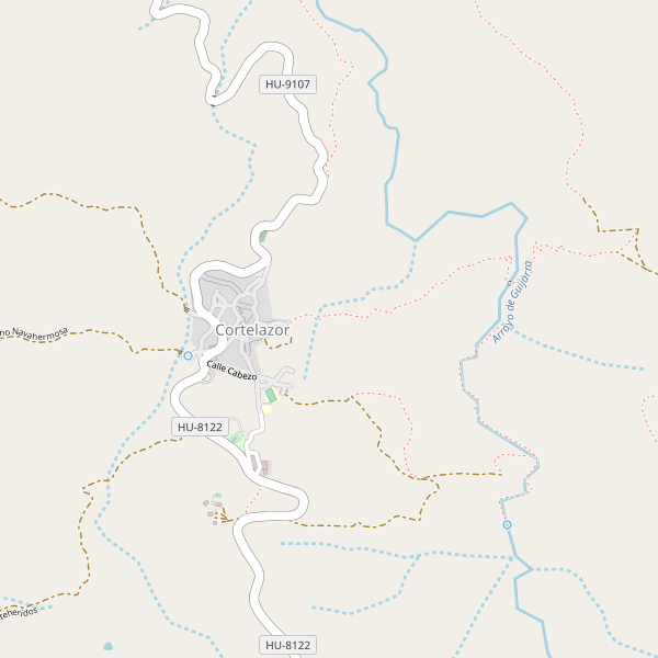 Mapa de Cortelazor Thumbnail