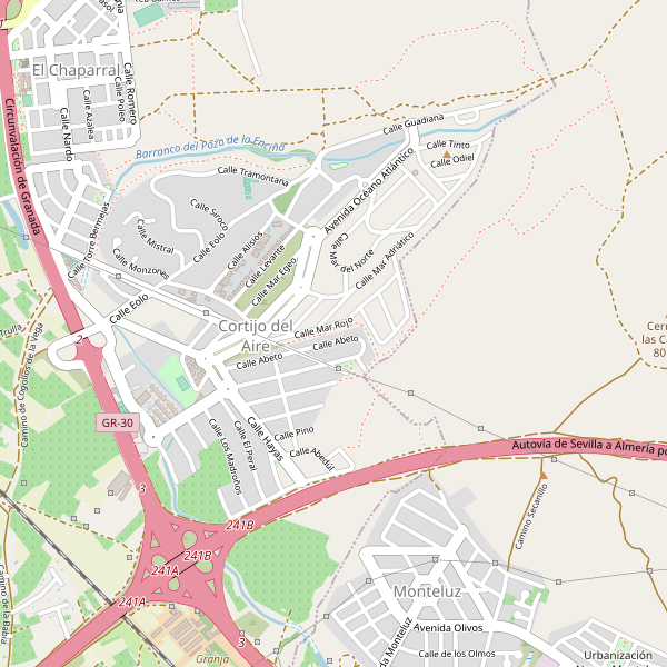 Mapa de Cortijo del Aire Thumbnail