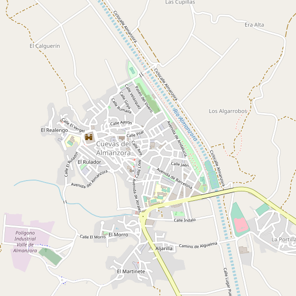 Mapa de Cuevas del Almanzora Thumbnail