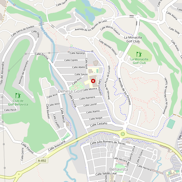 Mapa de Dehesa Golf Thumbnail